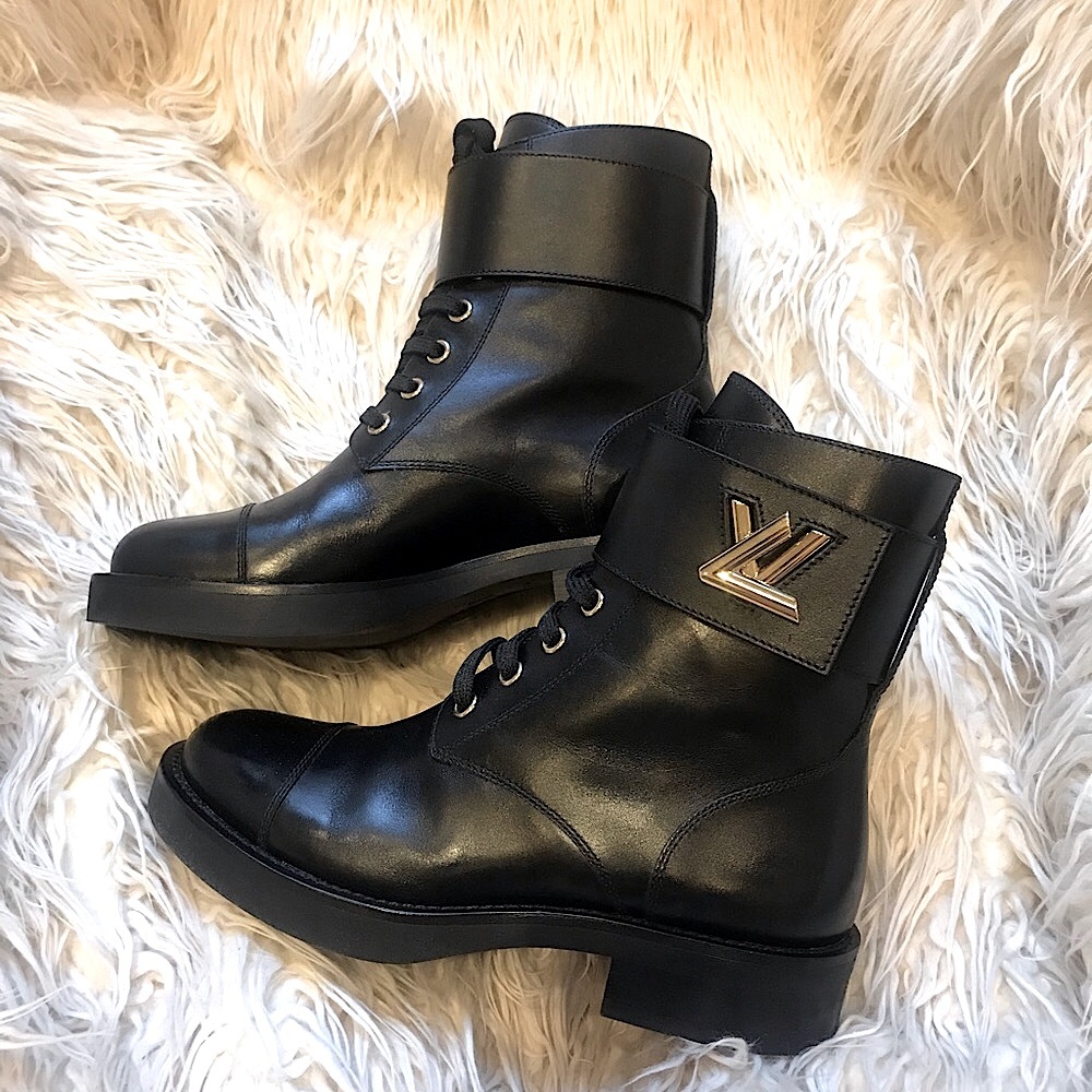Authentic Louis Vuitton boots size 35